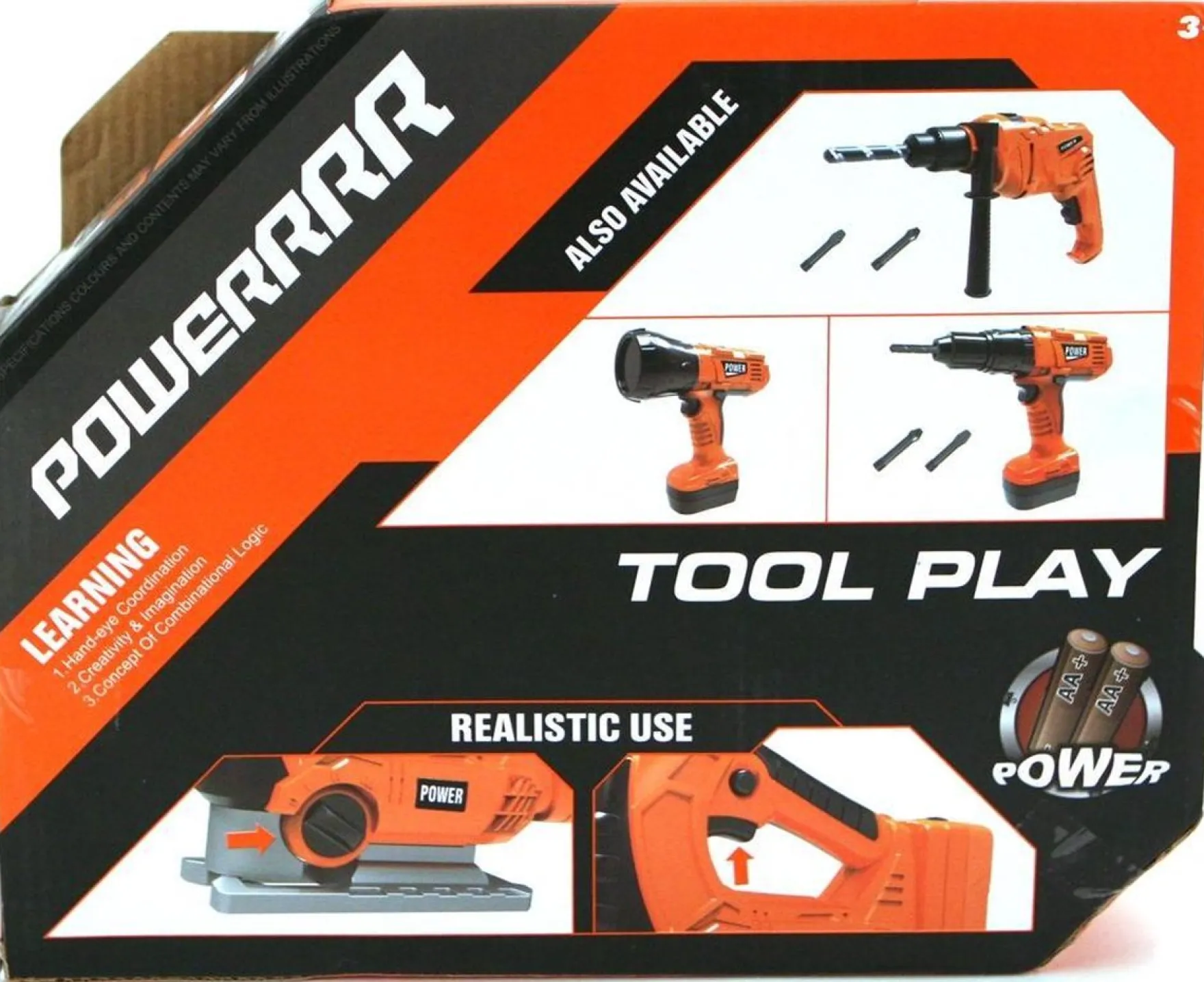 Powerrrr Gereedschap Decoupeerzaag B/O