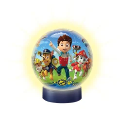 Puzzel 3D met licht paw patrol