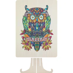 Puzzel hout figuur uil 133 stukjes