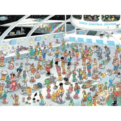 Puzzel Jan Van Haasteren Ruimte en Film (2x1000)