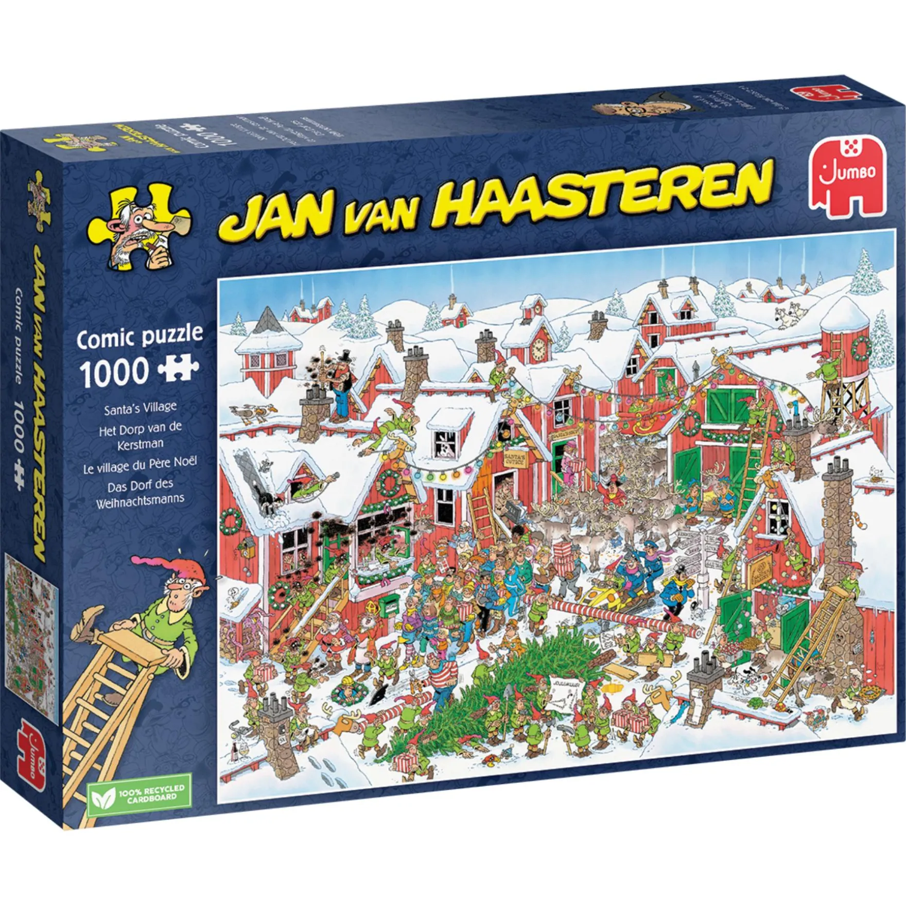 Puzzel Jan van Haasteren Het Dorp Van De Kerstman 1000 stukjes