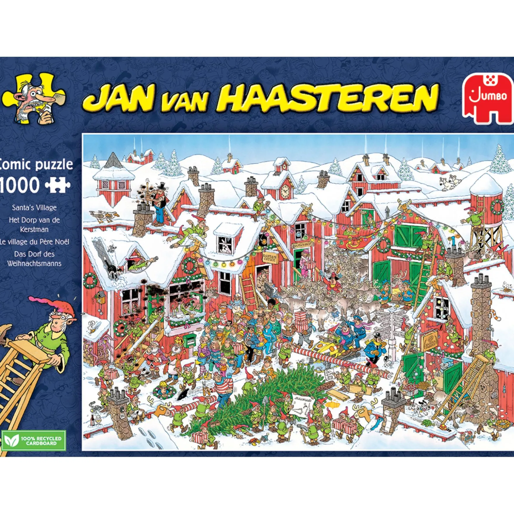 Puzzel Jan van Haasteren Het Dorp Van De Kerstman 1000 stukjes