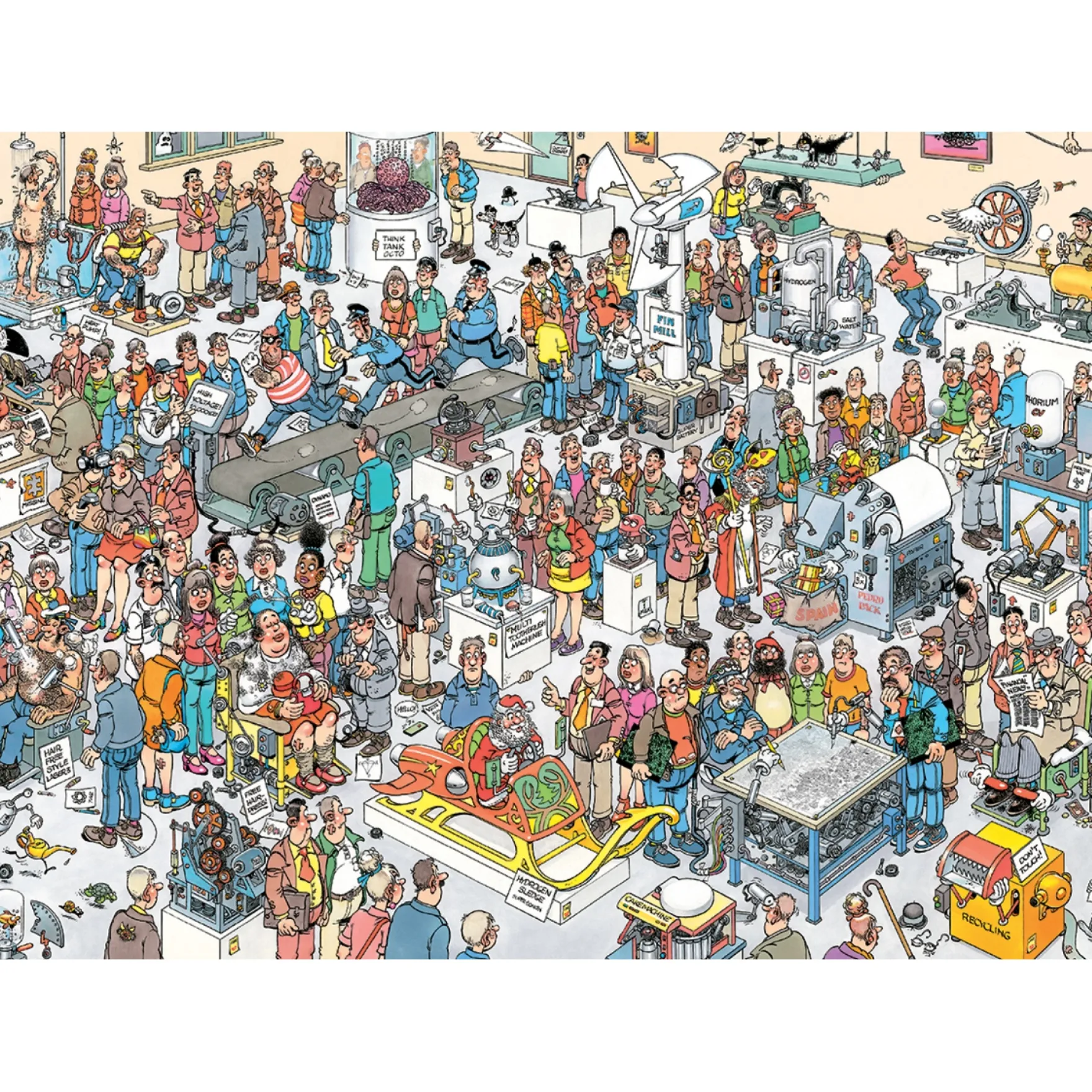 Puzzel Jan Van Haasteren Beurs Van De Toekomst 1000 Stukjes