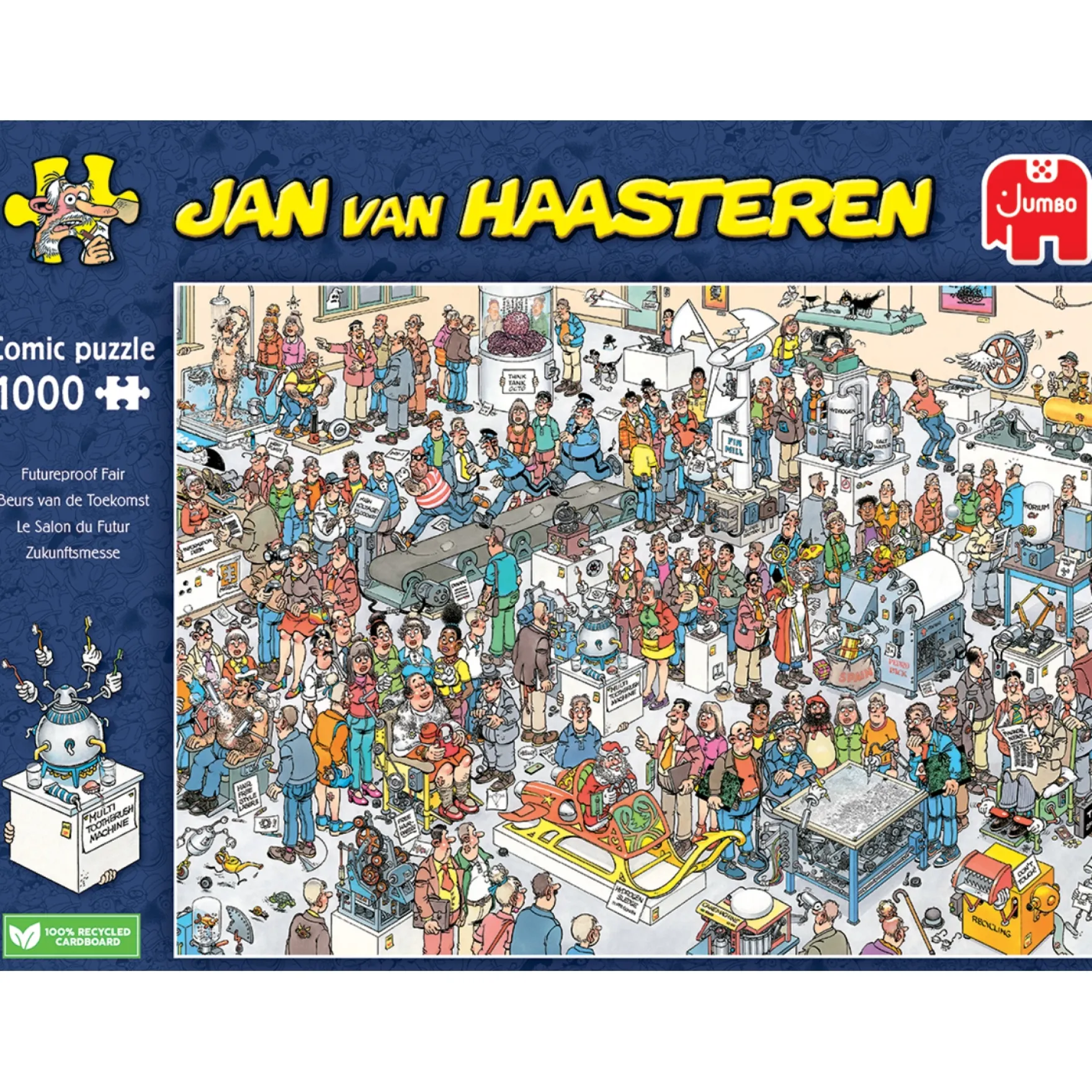Puzzel Jan Van Haasteren Beurs Van De Toekomst 1000 Stukjes