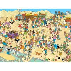 Puzzel Jan Van Haasteren Zandsculpturen 1000  Stukjes