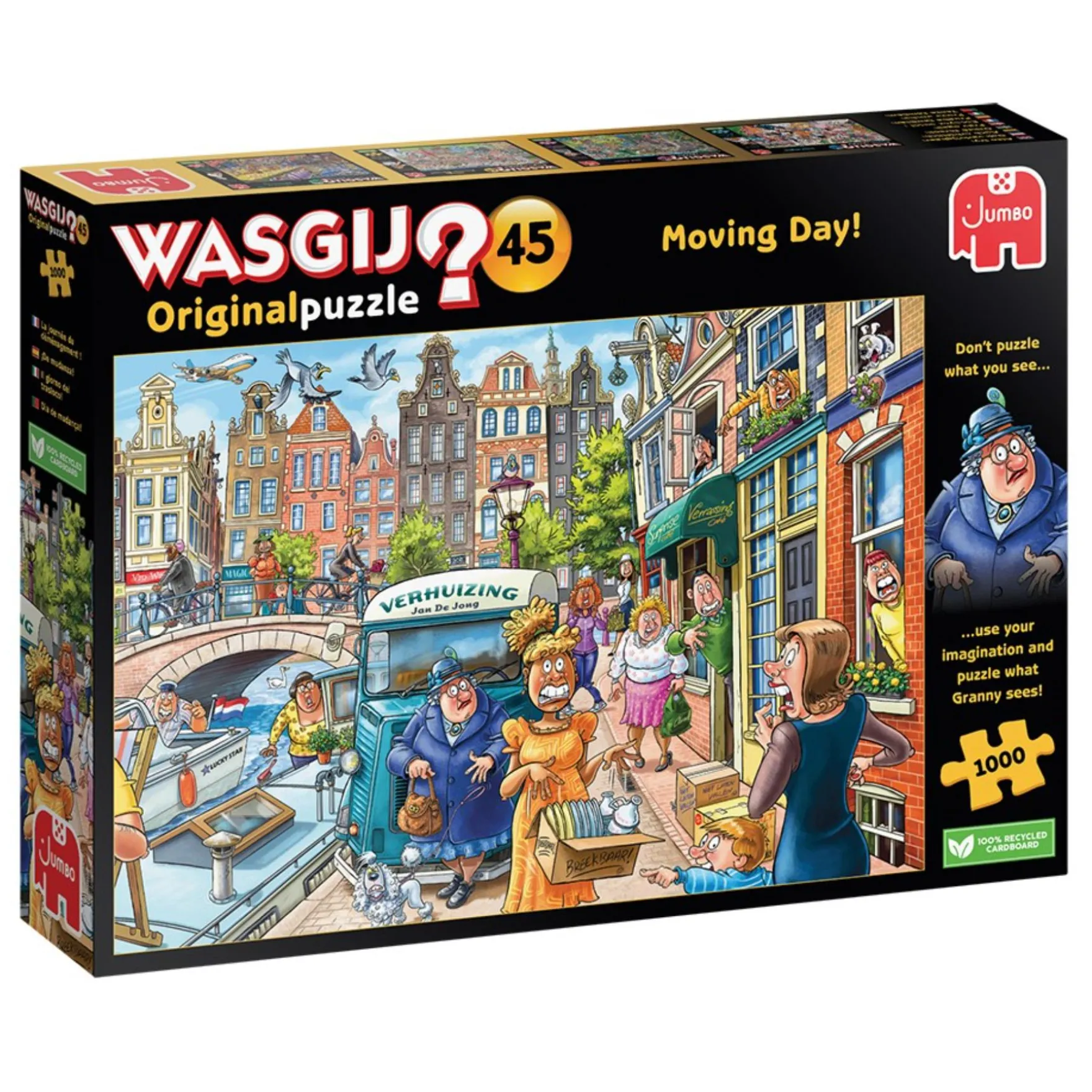Puzzel Wasgij 45 Moving Day 1000 stukjes
