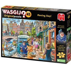 Puzzel Wasgij 45 Moving Day 1000 stukjes