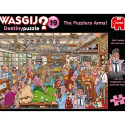 Puzzel Wasgij Cafe de Puzzelhoek 1000 Stukjes