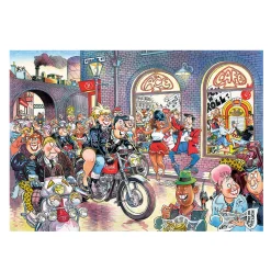 Puzzel Wasgij Retro Destiny 7 Rock around the  clock! 1000 stukjes