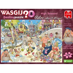 Puzzel Wasgij Retro destiny 8 hoogseizoen 1000 stukjes