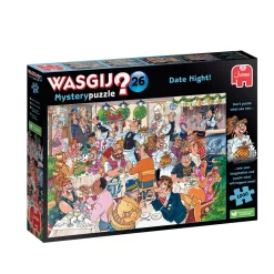 Puzzel Wasgij Retro Mystery 26 date night 1000 stukjes
