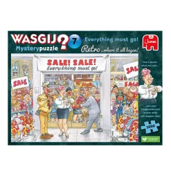 Puzzel Wasgij Retro Mystery 7 Everything must go! 1000 stukjes