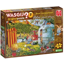 Puzzel Wasgij Retro Original 7 Bear necessities! 1000 stukjes