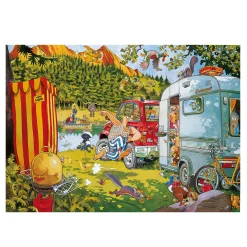 Puzzel Wasgij Retro Original 7 Bear necessities! 1000 stukjes