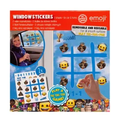 Raamstickers Emoij Assorti