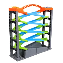 Racebaan deluxe met 5 lagen en 2 auto's