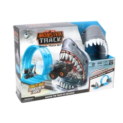 Racebaan haai met Diecast auto