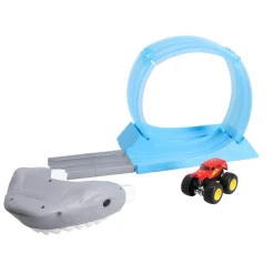 Racebaan haai met Diecast auto