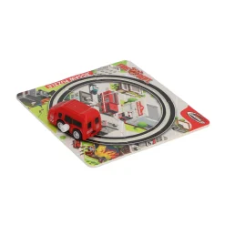 Raceset auto met baan en accessoires in koffer 2 assorti