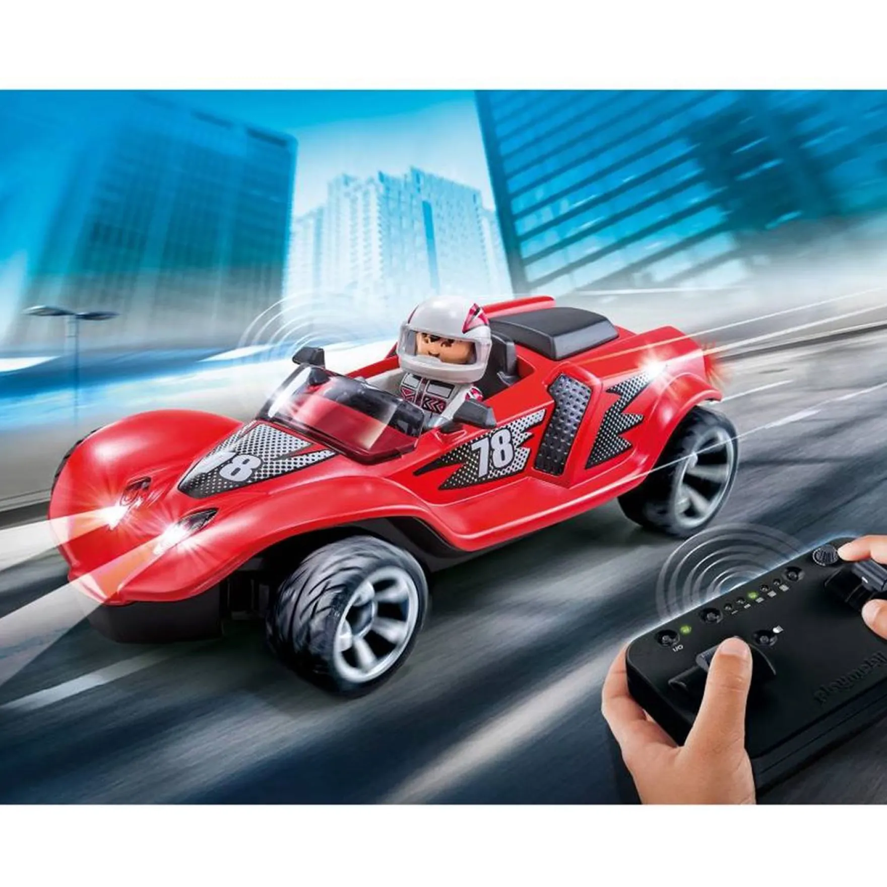 Radiografisch Bestuurbare Auto Playmobil Rocket Racer