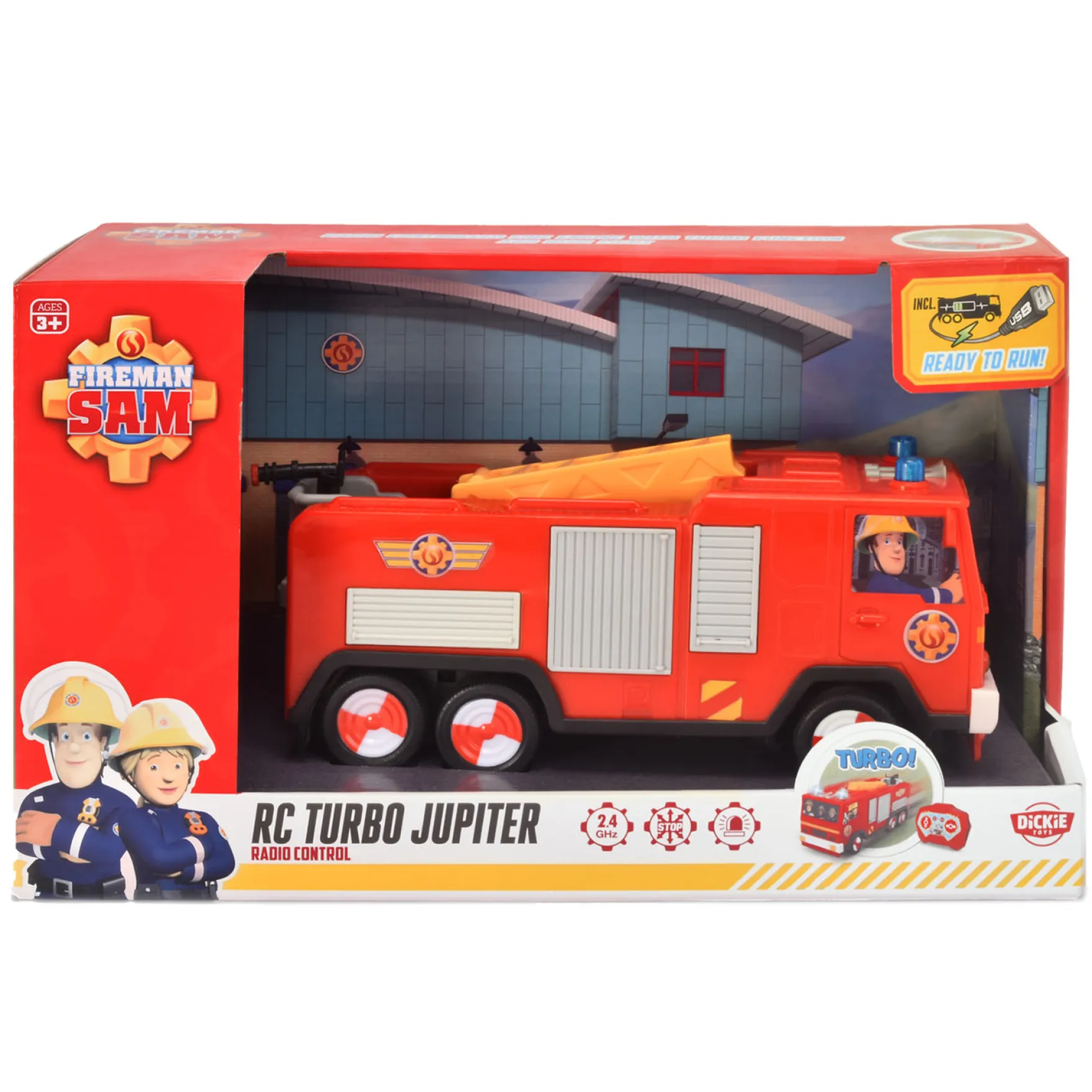 Radiografisch Bestuurbare Auto Brandweerman Sam Jupiter
