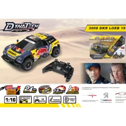 Radiografisch bestuurbare auto peugeot 1:16 2.4g 3008 dkr loeb 19