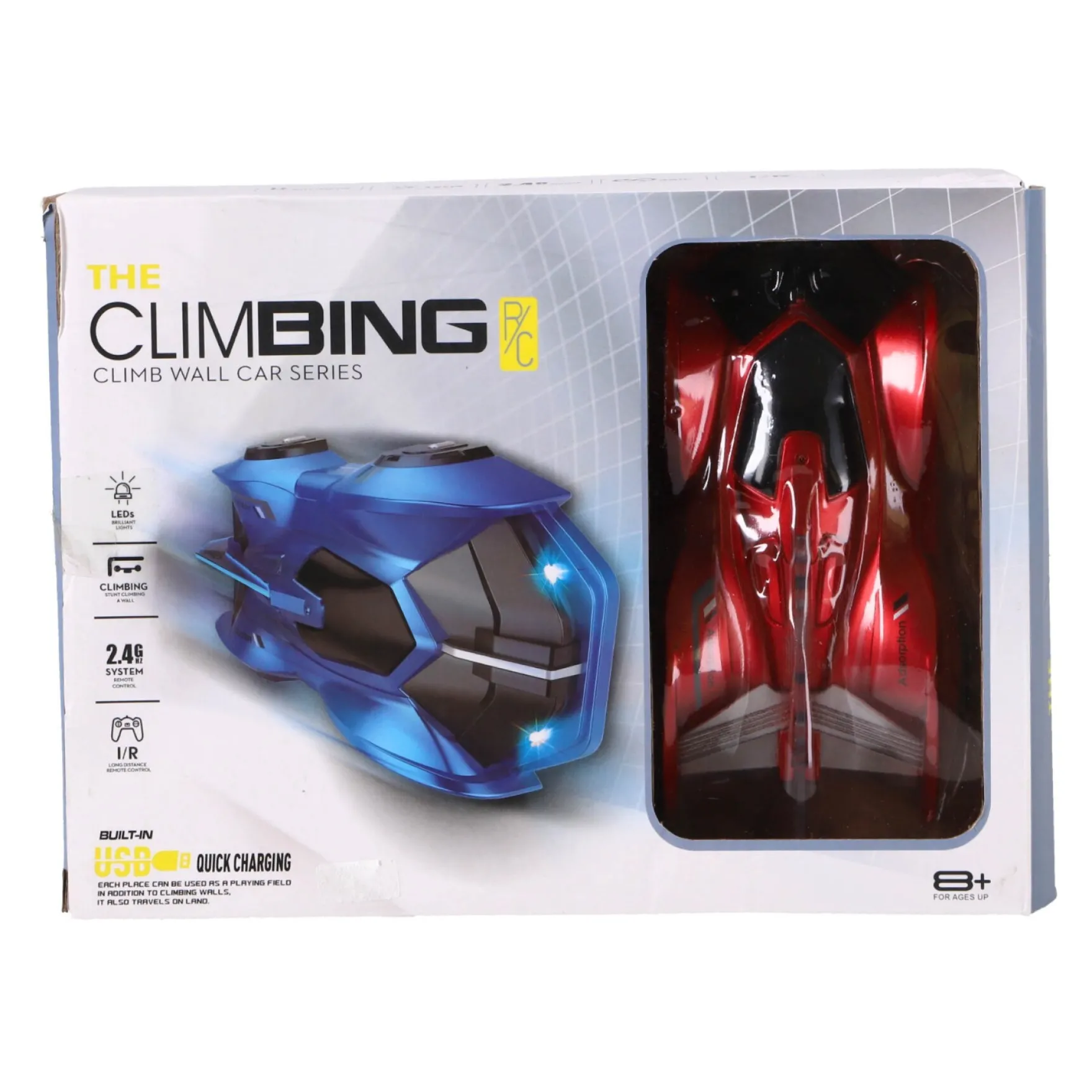 Radiografisch bestuurbare auto Windowcrawler 2.4 GHz