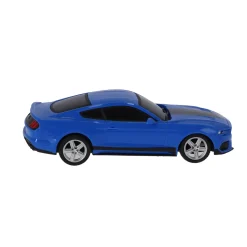 Radiografisch bestuurbare auto ford 1:24 mustang  mach 1 blauw