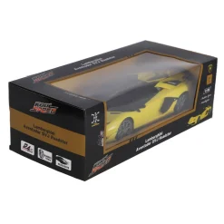 Radiografisch bestuurbare auto lamborghini 1:16 2,4g aventador svj roadster geel