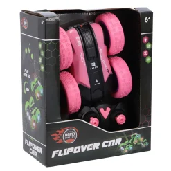 Radiografisch Bestuurbare flipover auto roze