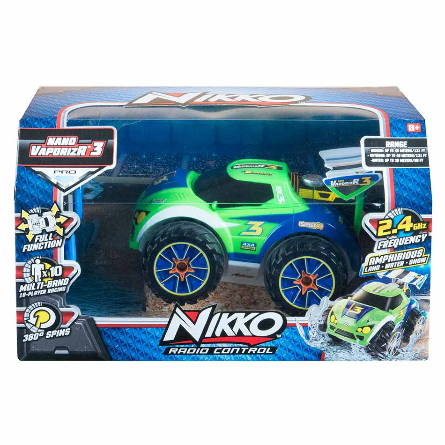 Radiografisch Bestuurbare Auto Vaporizr Nano 3 Groen Nikko