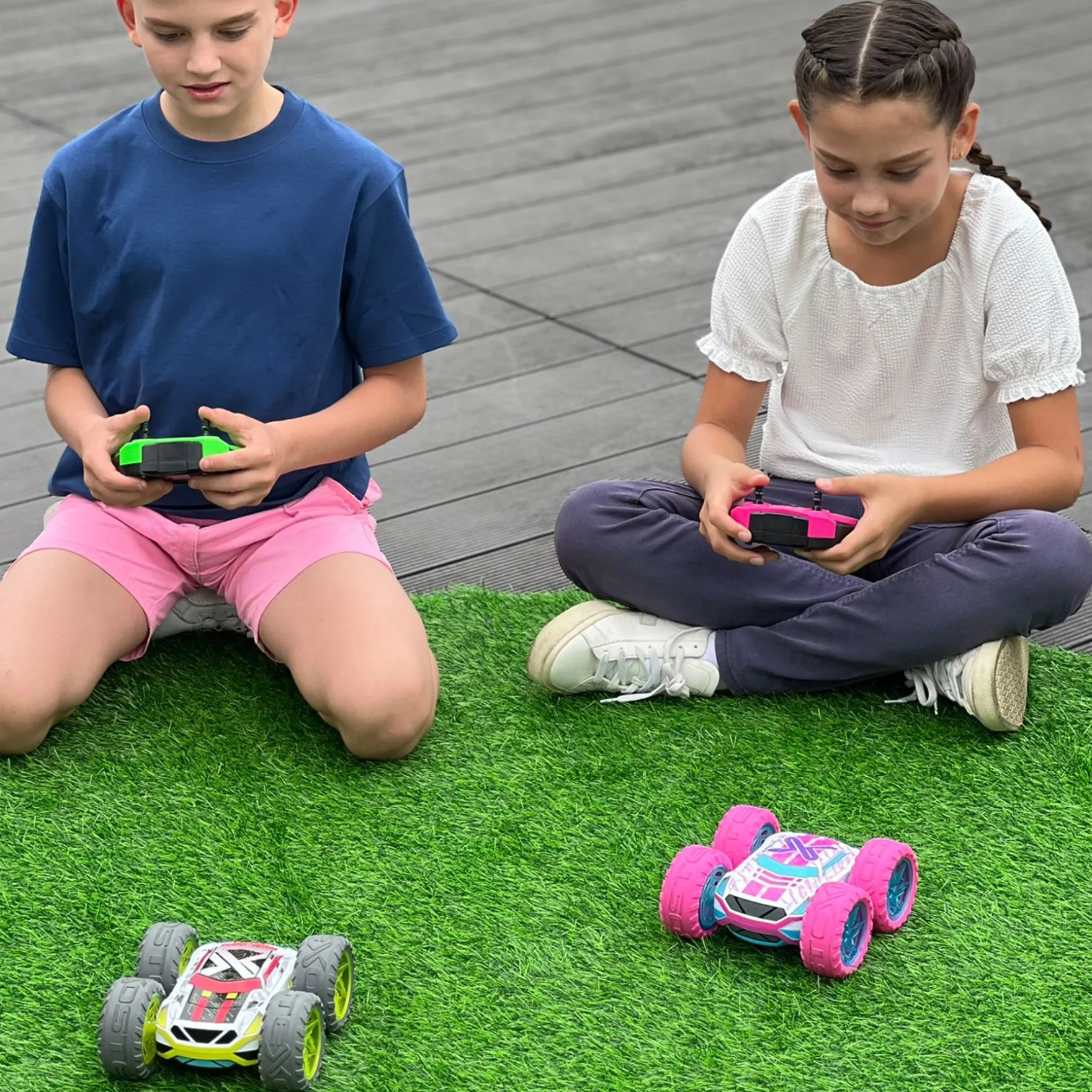 Radiografisch bestuurbare 360 Cross Amazone Exost groen