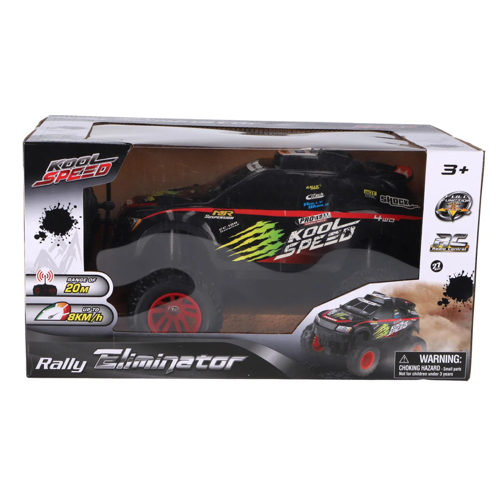 Radiografisch bestuurbare rally eliminator 1:16