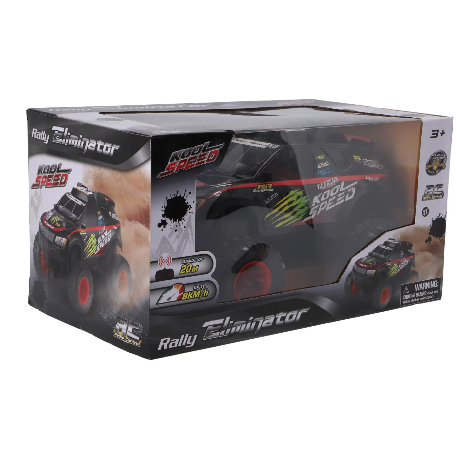 Radiografisch bestuurbare rally eliminator 1:16