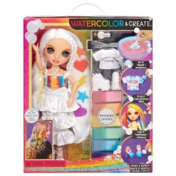 Rainbow H. WaterColor & Create Theme Dolls brown Eyes
