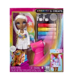 Rainbow High Air Brush & Create Fashion Doll Grey  Eyes