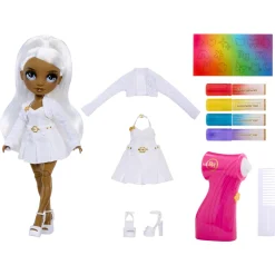 Rainbow High Air Brush & Create Fashion Doll Grey  Eyes