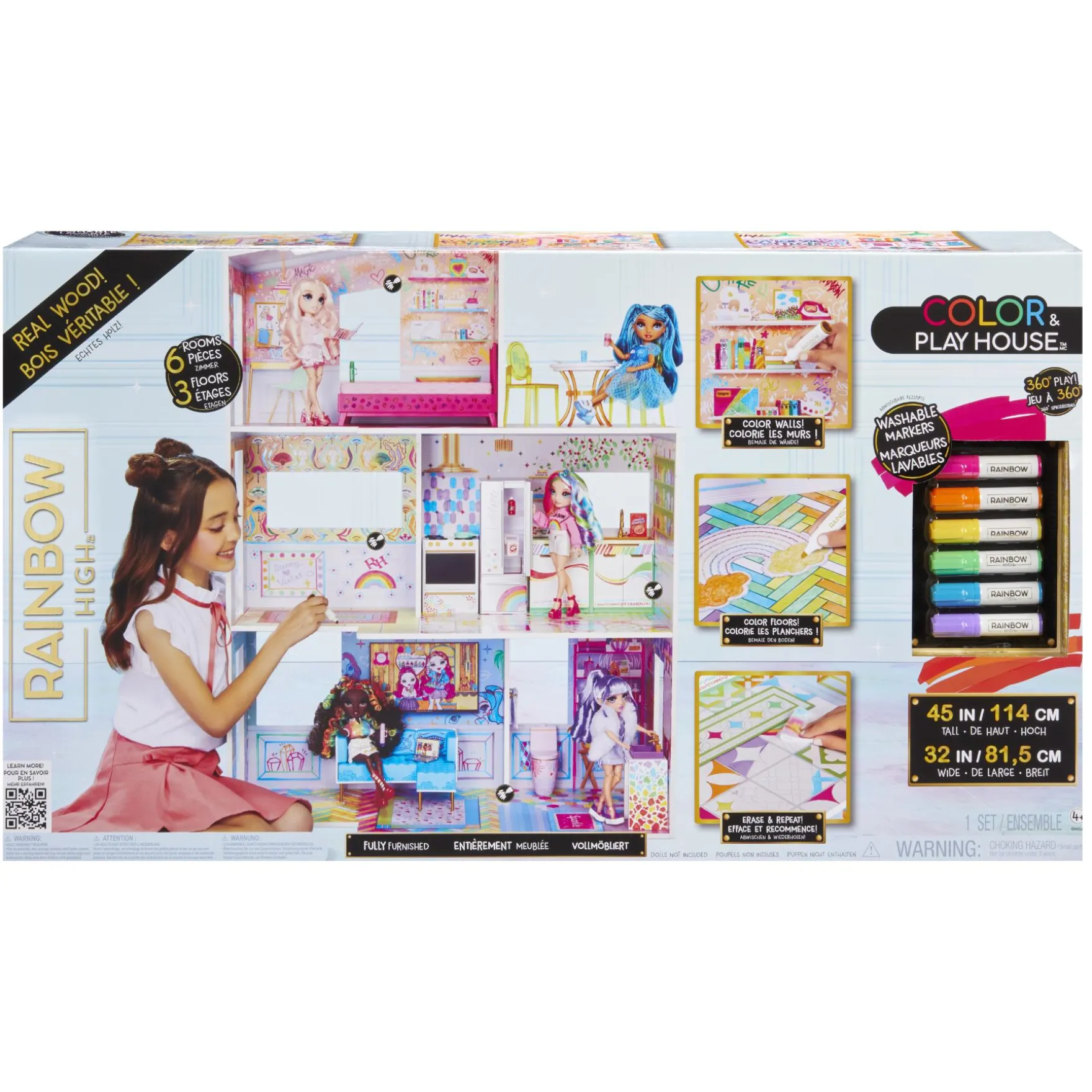 Rainbow High Color & Play House
