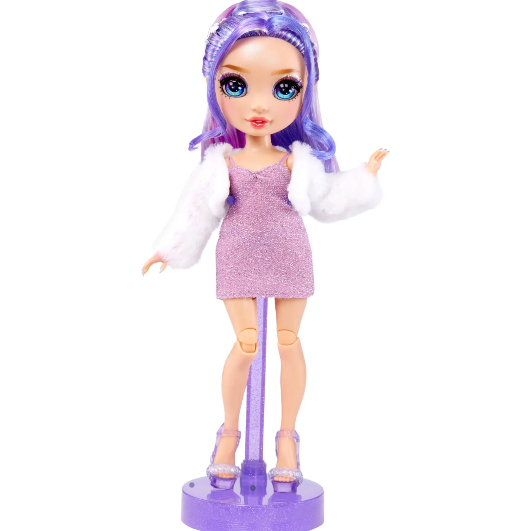 Rainbow High Fantastic Fashion Modepop - Violet Willow - Paars