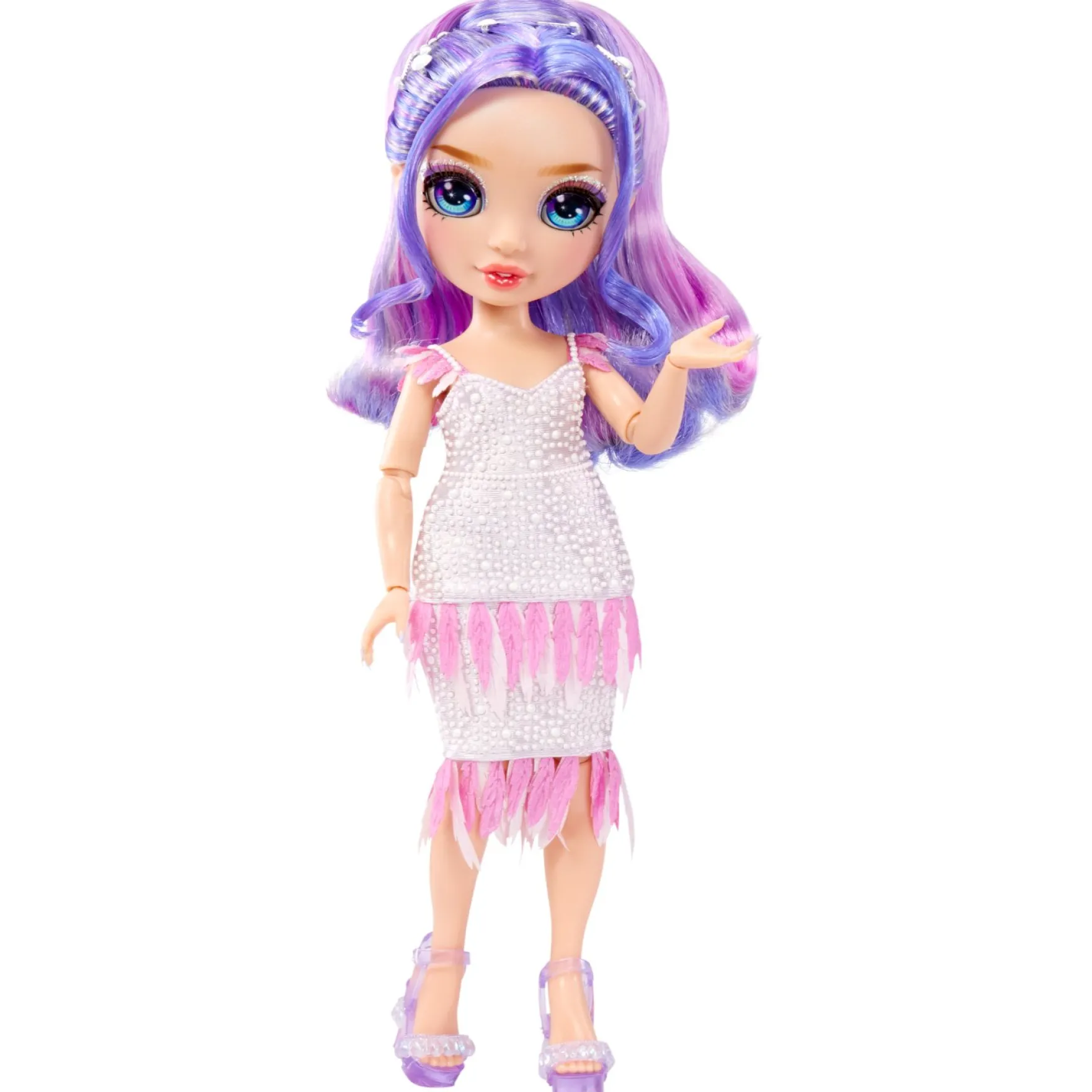 Rainbow High Fantastic Fashion Modepop - Violet Willow - Paars