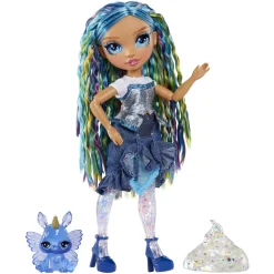 Rainbow High Rainbow Shimmers With Slime Fashion  Doll Skyler (Blue)