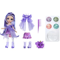 Rainbow High Rainbow Shimmers With Slime Fashion Doll Violet (Purple)