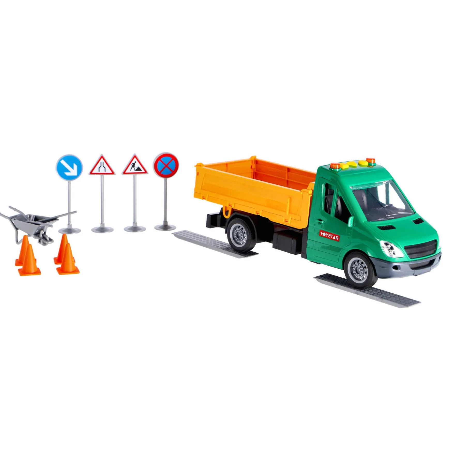 Rapid Wheels Auto Wegenbouw Met Licht En Geluid En Frictie