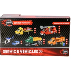 Rapid Wheels Autotransporter Met Auto En Licht En Geluid En Frictie