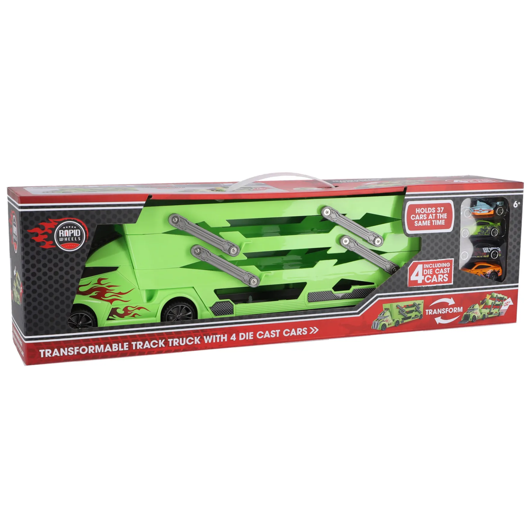 Rapid Wheels autotransporter met 4 auto's