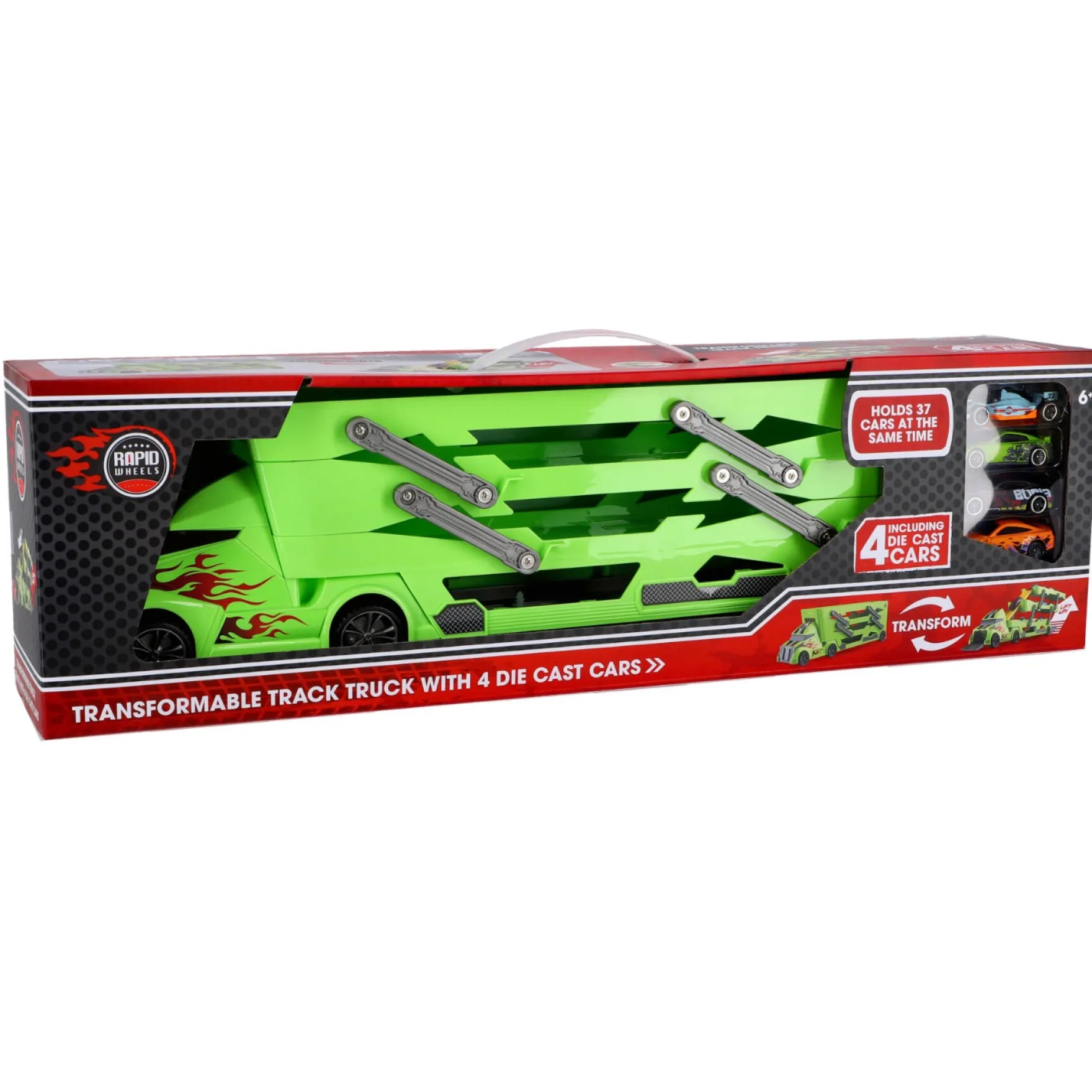 Rapid Wheels autotransporter met 4 auto's