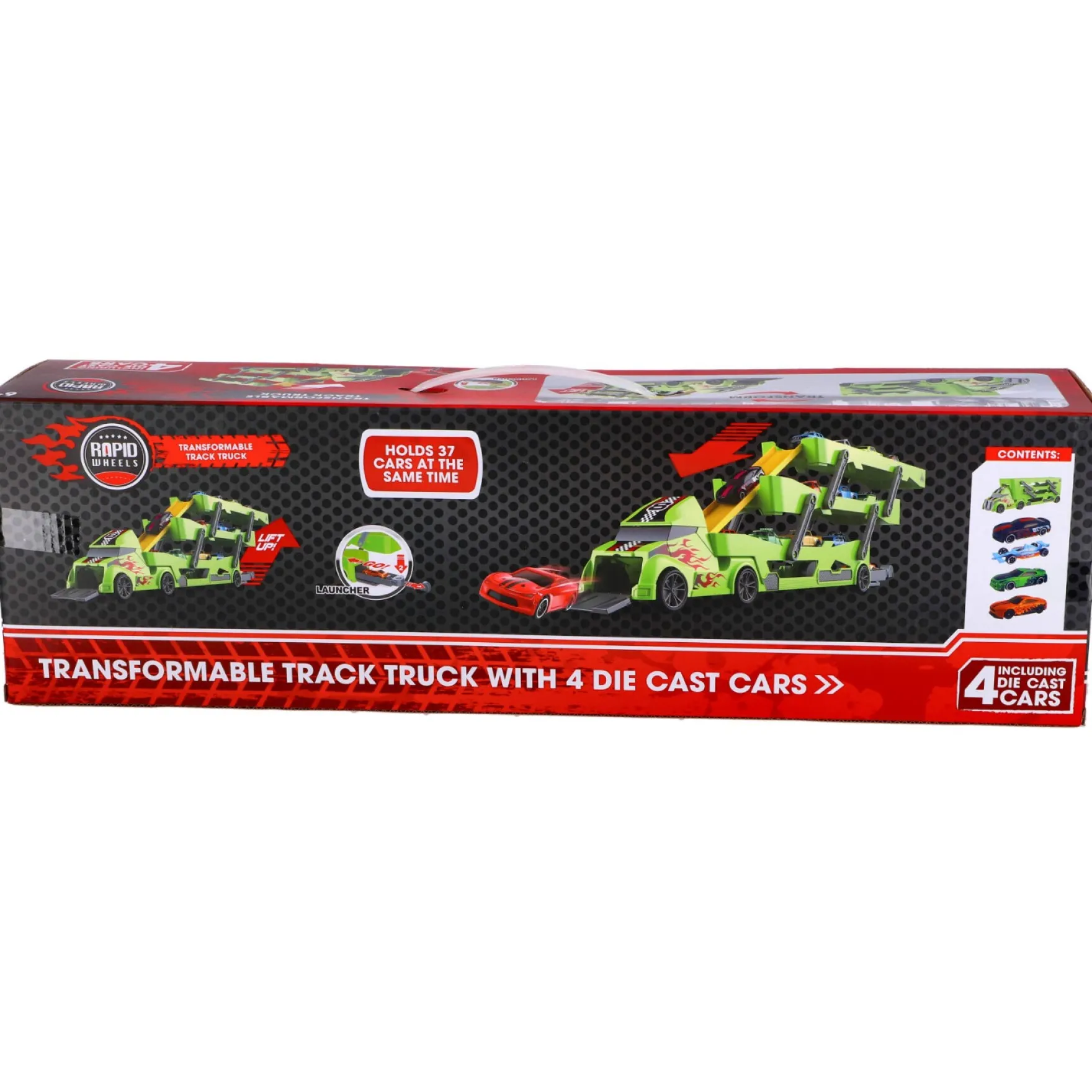 Rapid Wheels autotransporter met 4 auto's