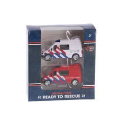 Rapid Wheels diecast hulpdienstvoertuig 2 stuks assorti