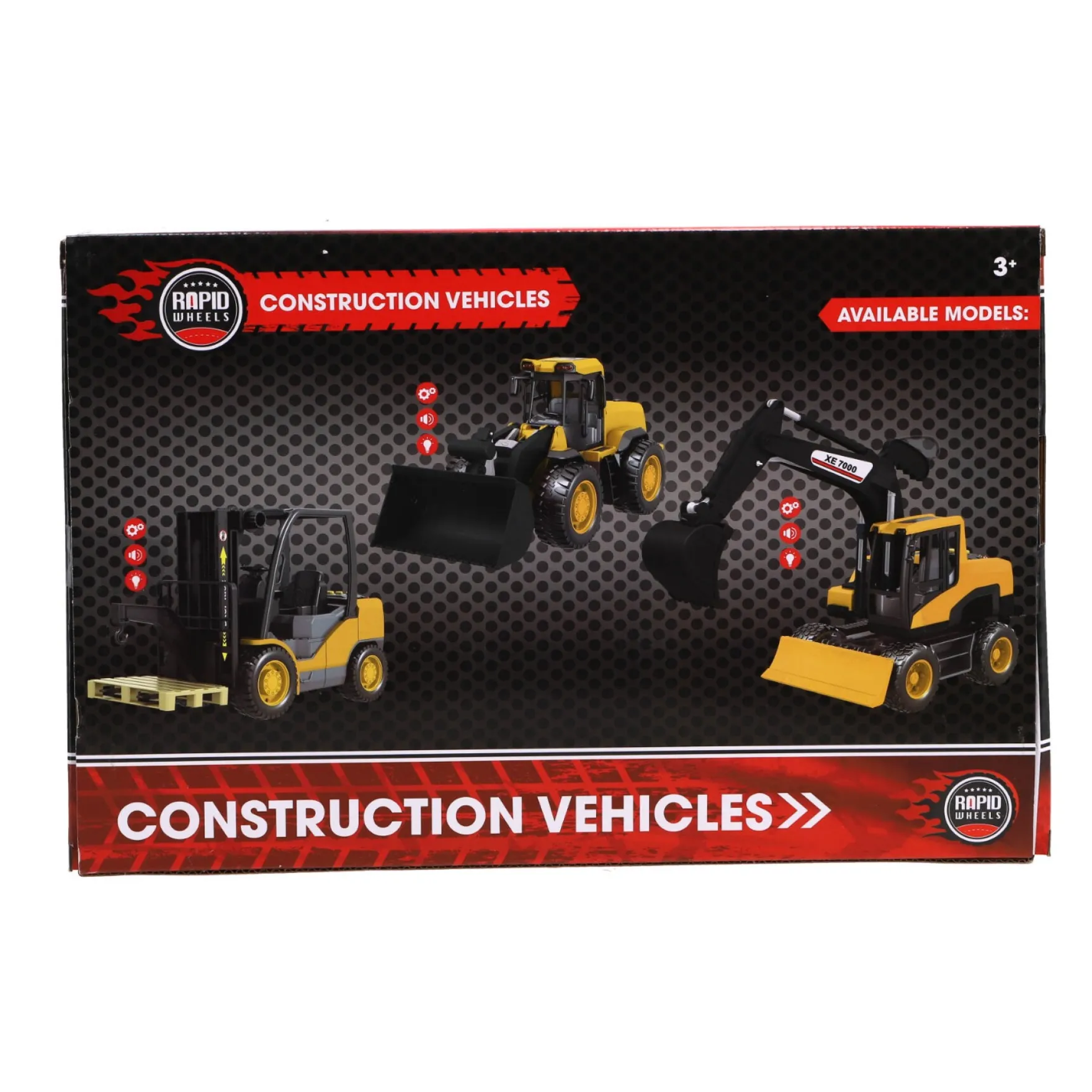 Rapid Wheels Heftruck Met Licht En Geluid En Frictie