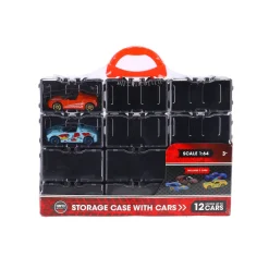 Rapid Wheels opbergbox met 2 diecast freewheel auto's